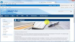 Discover the secrets behind California's successful SNAP-Ed State Plan Online SharePoint Extranet.