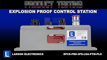Explosion Proof Control Station - C1D1/C2D1 - Local/Off/Auto 3-Pos Switch - 10k Ohm Potentiometer