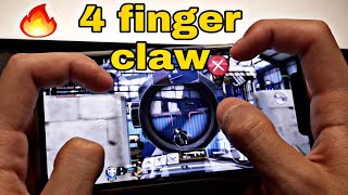 أحسن إعدادات 4 أصابع كول أوف ديوتي موبايل  best 4 fingers claw settings for call of duty mobile