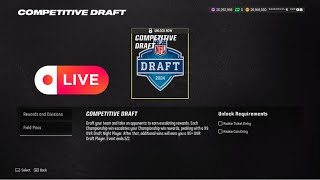 MUT 24 AKA promo LIVE! Competitive Draft gameplay grind vs sweats! Market updates...