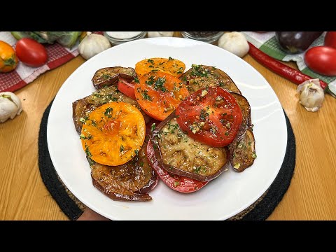 Таких вкусных баклажанов я еще не ел! Баклажаны с помидорами🍆🍅
