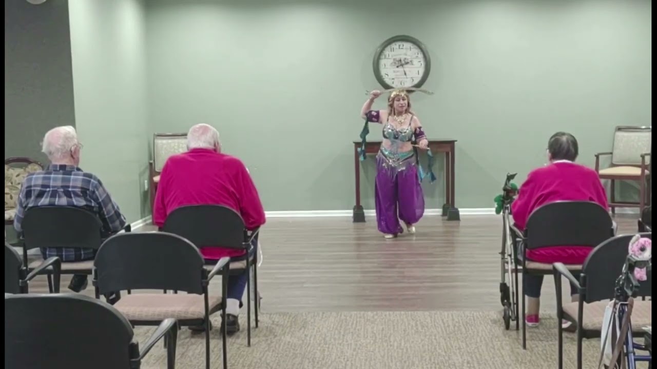 Double swords belly dance by Sapphire