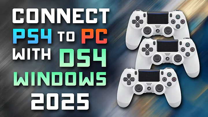 🎮 How to Connect Your PS4 Controller to PC Using DS4Windows | 2025 Guide