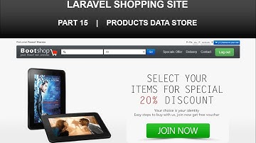 Part 15 ecommerce products data store in laravel |  laravel 8 ecommerce project tutorial hindi