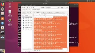 Install Zenmap and Nmap on Ubuntu Desktop 17.10