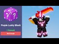 1v50, but you can buy Purple Lucky Blocks (Roblox Bedwars)