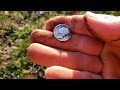 Metal Detecting !! Got the ole detector out for a little bit !!!! Mercury Dime !!! Silver 👍