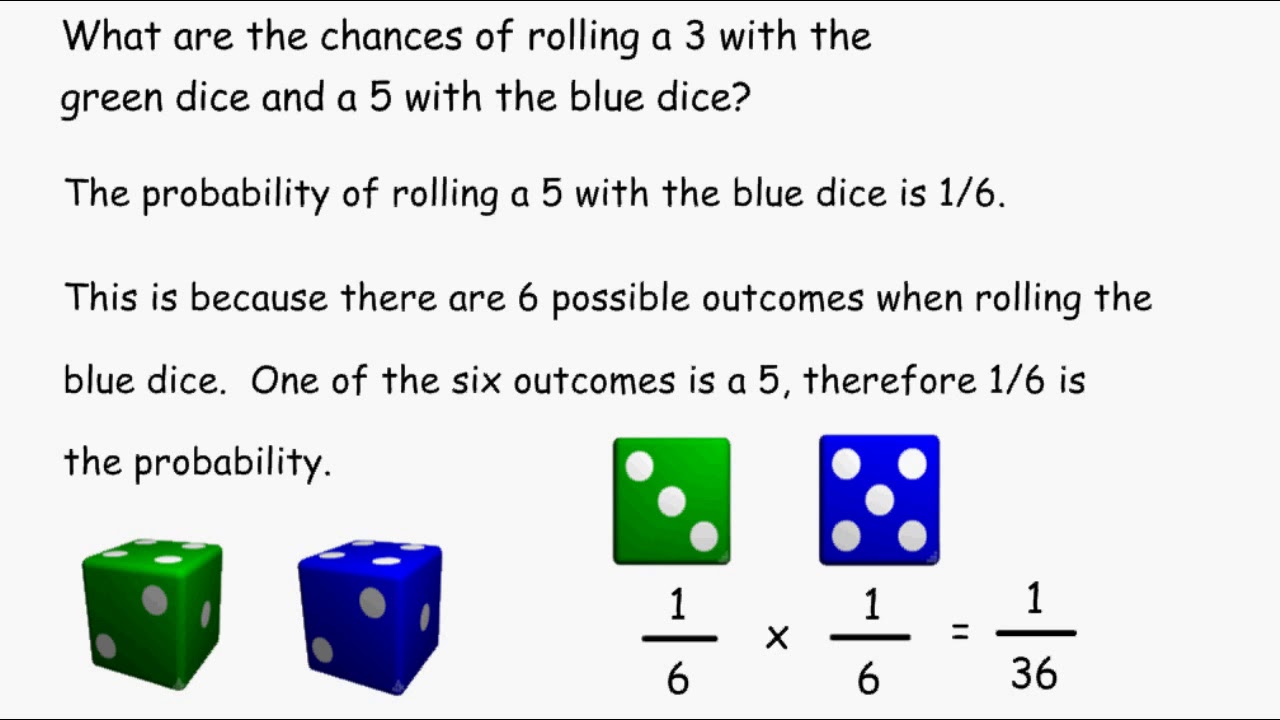 Probability with Dice