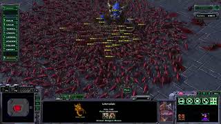 750 Weak Zerglings Vs 1 Strong Splash Ultralisk starcraft 2