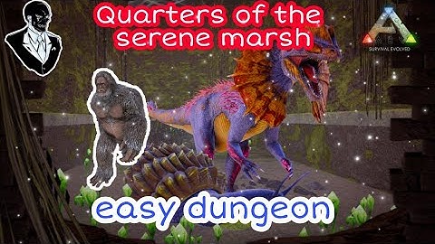 Quarters of the serene marsh /Ark mobile /ark survival evolved /ark dungeon / @BlackMaskGamings