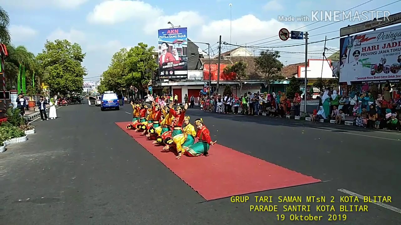 TARI SAMAN MTsN 2 KOTA BLITAR