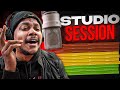 Recording my 1st song of the year  studio vlog