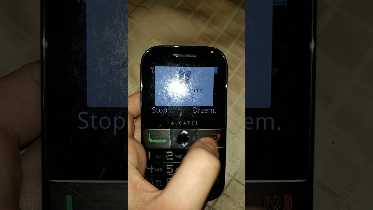 Alcatel 20.01X Alarm