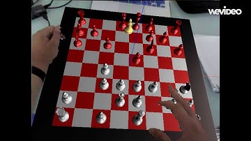 Diploma Thesis(AR-Chess) - Gameplay (Virtual Object Manipulation)