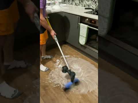 New Electric Floor Brush 😆 #shorts #short #tips