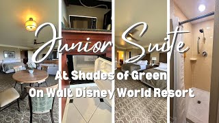 Whats NEW In The JUNIOR Suites? Shades of Green On Walt Disney World Resort Room Tour | Walkthrough
