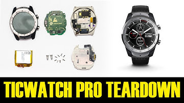 TicWatch Pro Teardown | Battery replacement | Display replacement | Internal Components Breakdown