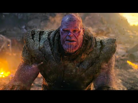 Thanos Disintegration Scene - Thanos Turns To Dust Scene - Avengers: Endgame (2019) Movie Clip