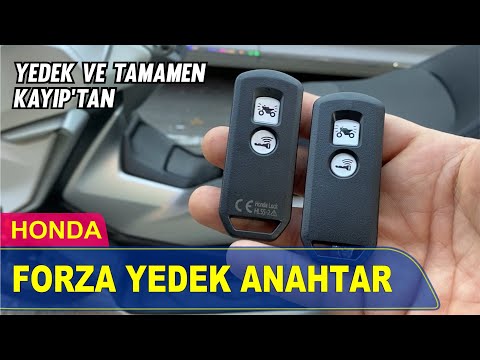 Honda Forza Anahtar Yapımı | Yedek Kopyalama - Oto Anahtarcı İstanbul