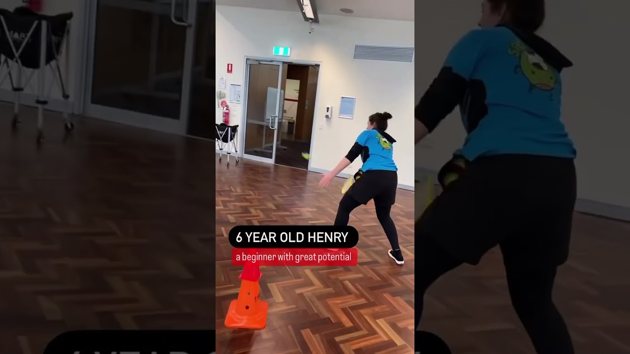 6 YEAR OLD TENNIS  BEGINNER  LEARNS TO RALLY AT SPORTEKA KIDS SPECIALIST TENNIS SCHOOL.