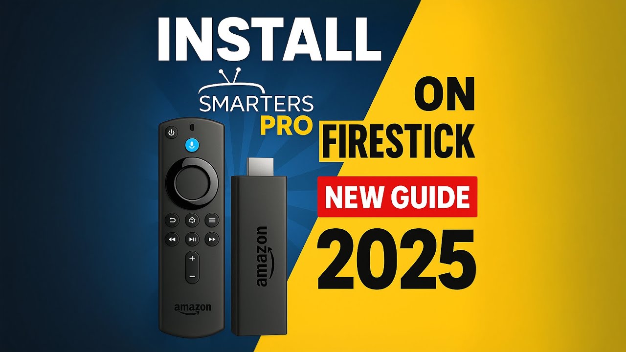 How to Install SMARTERS PRO on Amazon Firestick 🔥 (Step-by-Step ...
