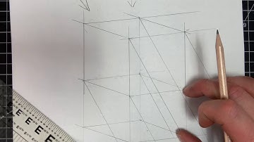 How to draw a drop shadow from a floating cube.