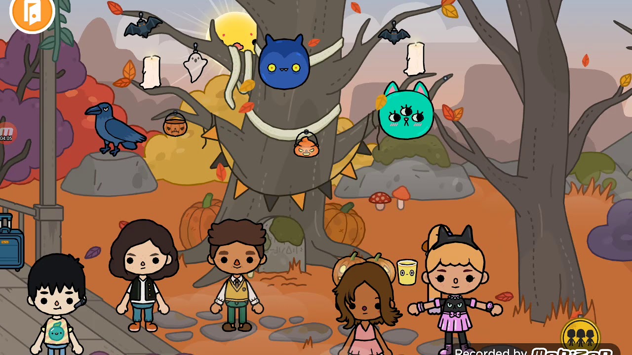 Тока бока хэллоуин картинки