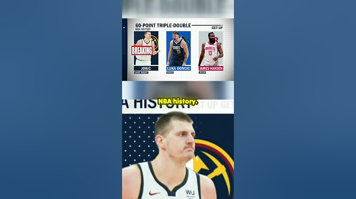 Nikola Jokic  Most points in a triple double ever!