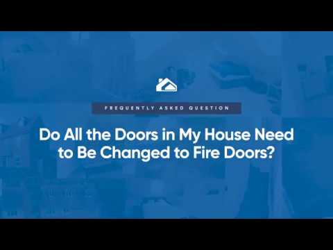 Video: Behöver skåpsdörrar brandklassas?