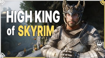 This Skyrim Mod Lets You Become the High King of Skyrim!