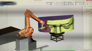 Milling robot EPS material Battech