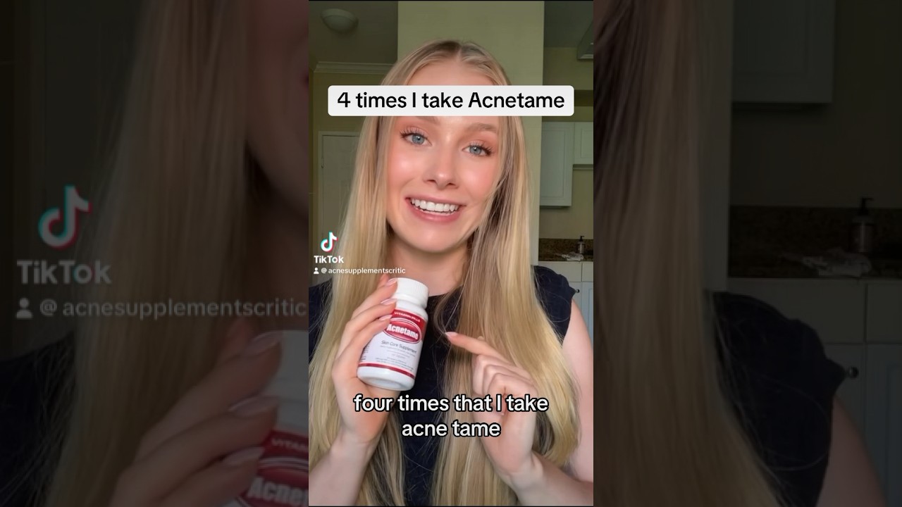 Acnetame acne supplement review 