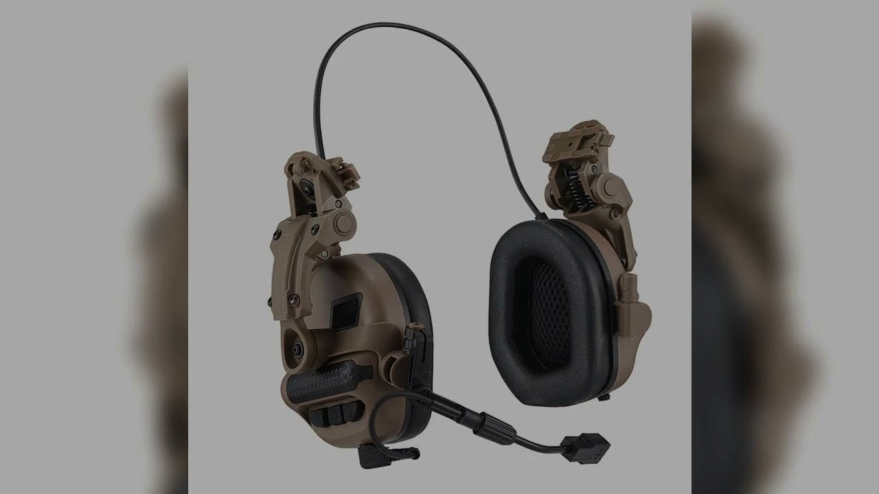 A must-have product! Army Shooting Earmuffs Tactical Hunting Headset Electronic Hearing Protector