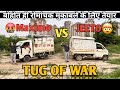 TUG OF WAR: Mahindra Jeeto VS Mahindra Maxximo -1Cylender VS 2Cyllender Diesel vs Cng #car_school