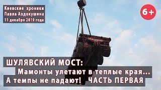 #81.1 ШУЛЯВСКИЙ МОСТ: Мамонты улетают в теплые края... А темпы не падают!  11.12.2019