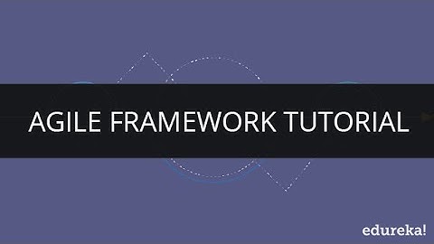 Agile Framework | Agile Scrum | Agile Tutorial for Beginners | Edureka