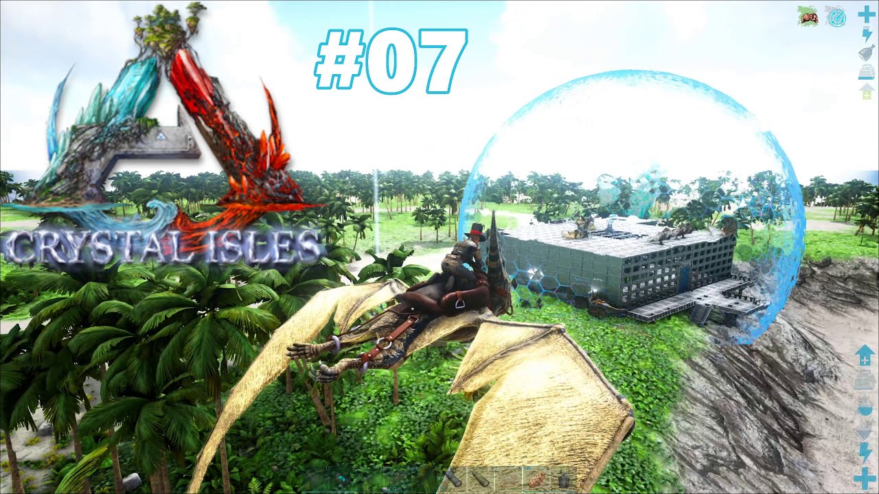 Ark Crystal Isles 2020 #07 🙈 Umzug in unsere neue Tek - Base ! Let`s ...