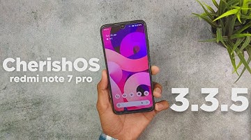 Cherish OS 3.3.5 Android 12 Update For Redmi Note 7 Pro - Smooth & Stable ROM 🔥⚡