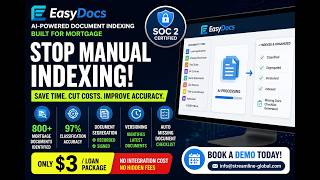 Offshore Mortgage Support Services | AI Mortgage Document Indexing Demo | EasyDocs