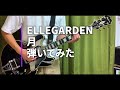 ELLEGARDEN  「月」(歌詞付き)【ギター】【弾いてみた】
