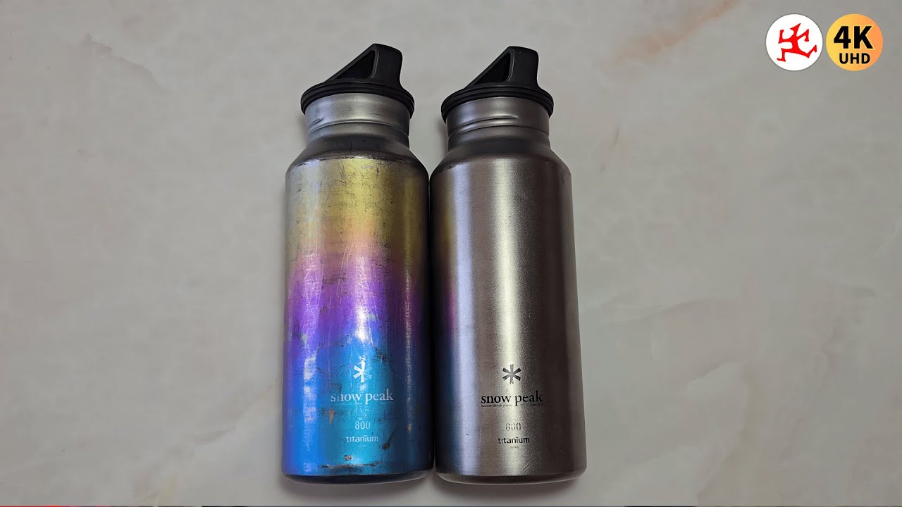 Титановая бутылка для воды Snow Peak TW-800: Отчет об использовании за 3 года