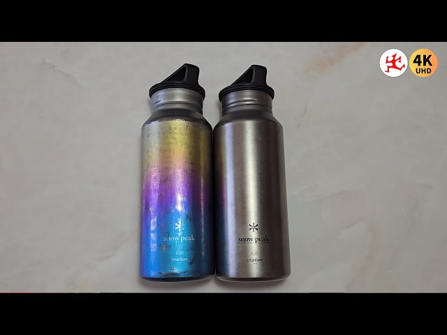 Snow Peak TW-800 Titanium Water Bottle: A 3-Year Use Report - YouTube