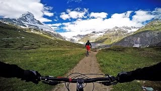 Swiss Mountain Biking Zermatt - Schwarzsee, Hobbit Trail