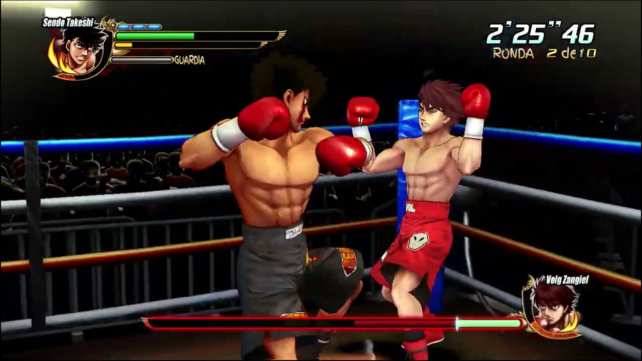 Hajime No Ippo Latino PS3 | Sendo vs Volg