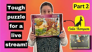 Crazy as all his other puzzles? Flying Home - Colin Thompson - LIVE, part 2