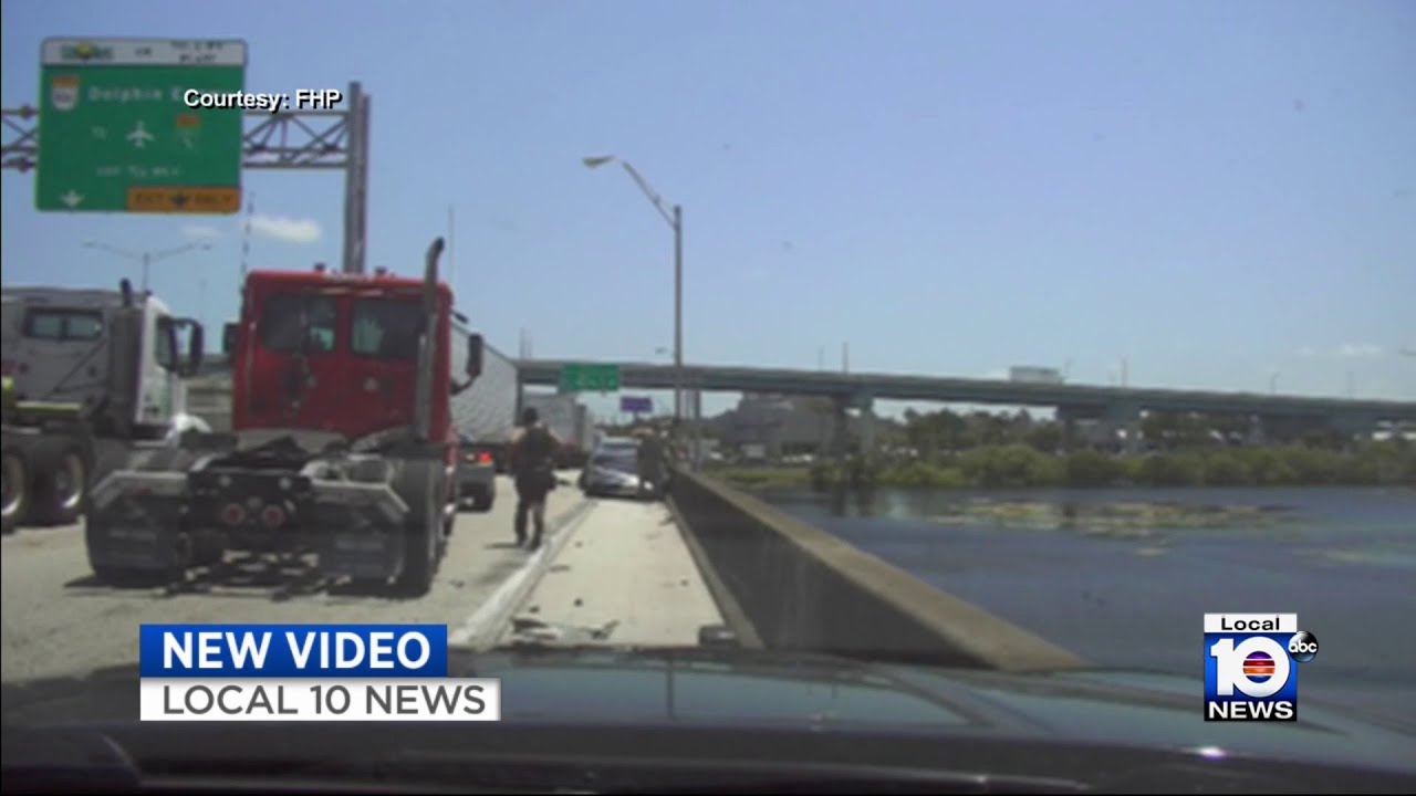 Police: Video shows driver of a stolen car after chase - YouTube