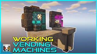 Functional Vending Machines - Minecraft Java 1.17 Redstone Tutorial