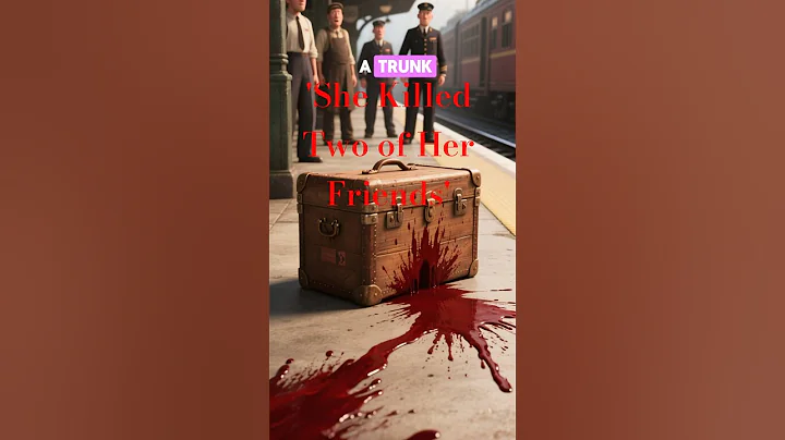 Blood in a Train Trunk Exposed This 1931 Murder#TrueCrime #CrimeStories #RealLifeCrime #Shorts