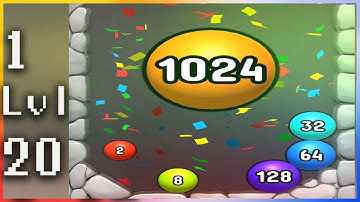 2048 3D Puzzle - Gameplay Walthrough - Levels 1-20