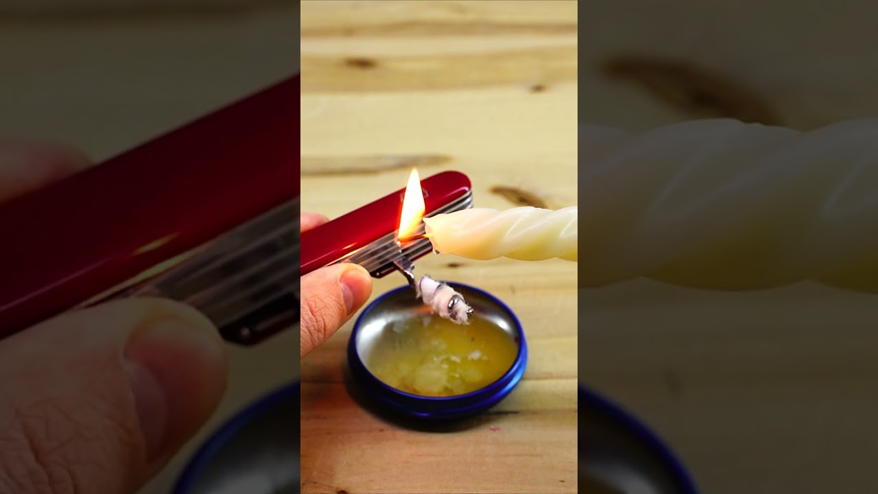 Amazing idea for survival with Victorinox SAK